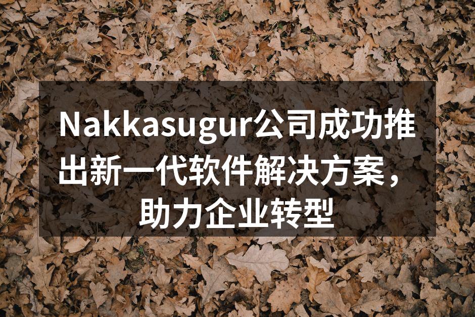 Nakkasugur公司成功推出新一代软